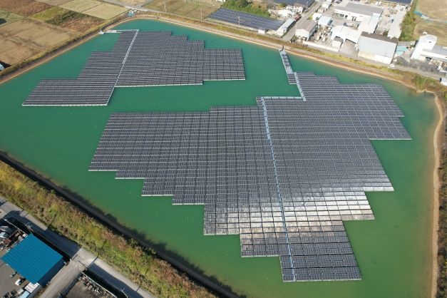 太陽グリーンエナジー、兵庫県三木市に水上太陽光発電所を開所