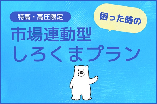 しろくま電力、特別高圧・高圧需要家向け市場連動メニューの新規受付を開始