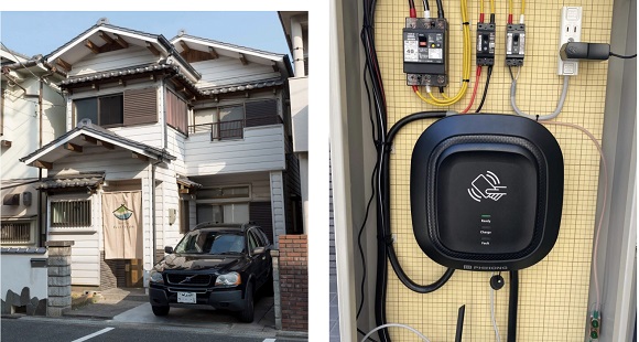 EVレンタカー、実質再エネ100%電力で走る電気自動車（大阪府泉佐野市）