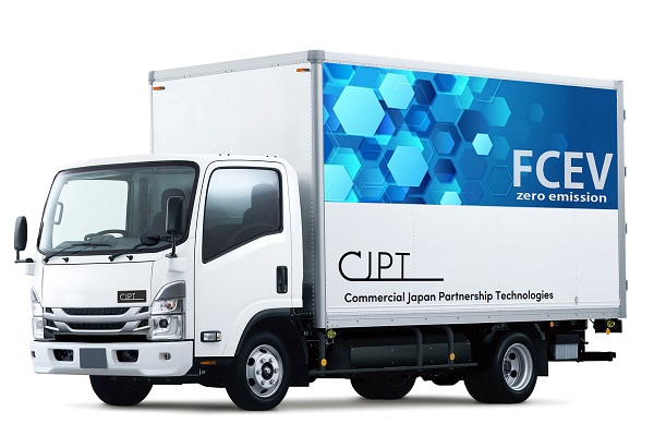 いすゞ・トヨタ・日野・CJPT、量販燃料電池小型トラックの企画・開発を推進