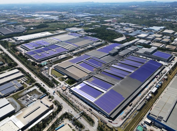 関西電力、住友ゴム・タイ工場へ世界最大の屋根置き太陽光発電設備を導入