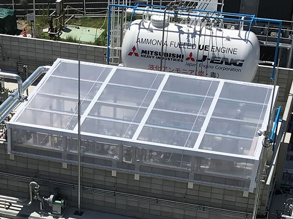 三菱造船、舶用大型低速2ストロークエンジン向けにアンモニア燃料供給装置を納入